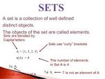 Sets and Their Representations